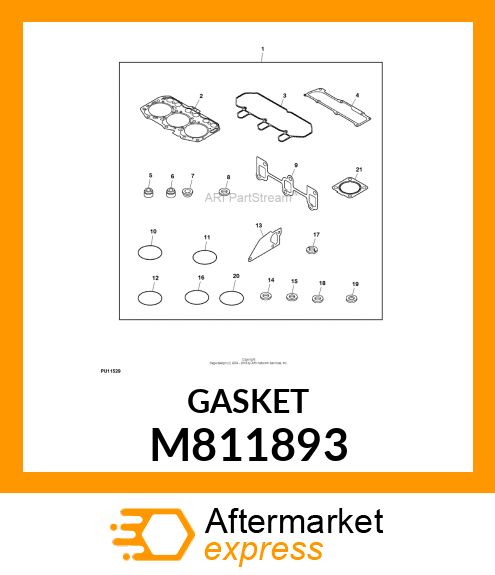 GASKET, WATER PUMP M811893