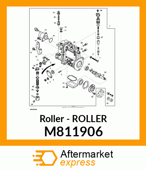 Roller - ROLLER M811906