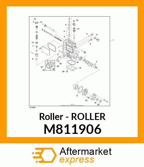 Roller - ROLLER M811906