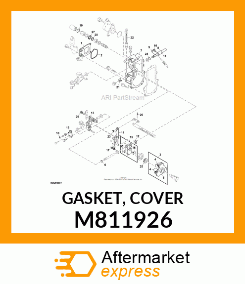 GASKET, COVER M811926