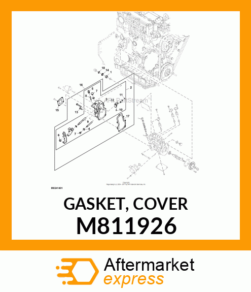 GASKET, COVER M811926