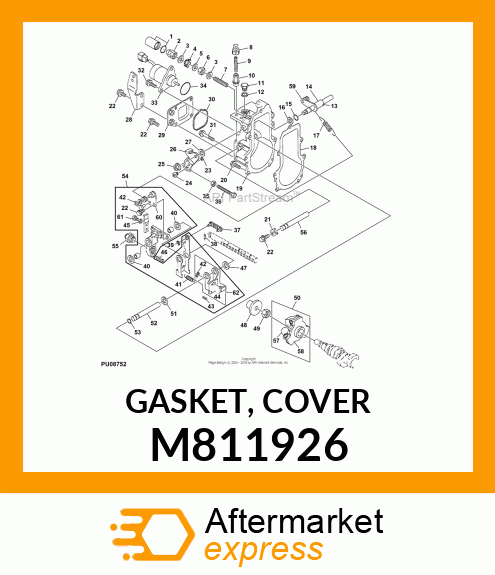 GASKET, COVER M811926