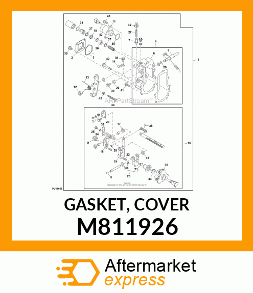 GASKET, COVER M811926