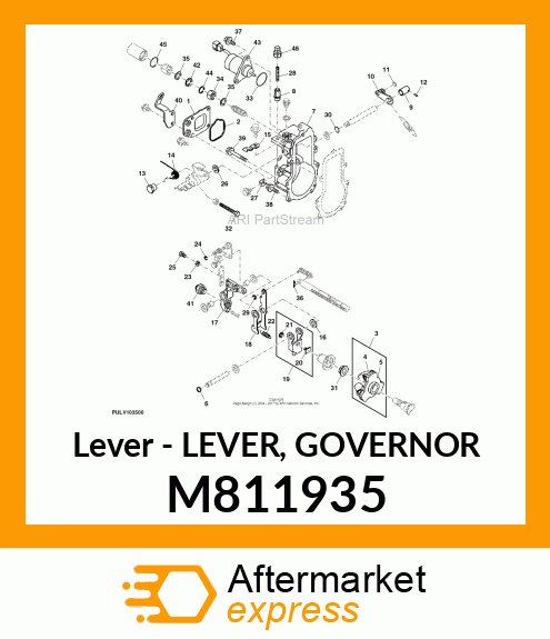 Lever - LEVER, GOVERNOR M811935