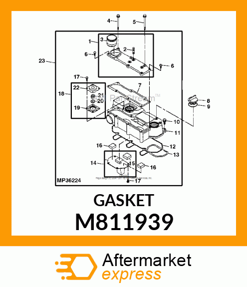 GASKET, BONNET M811939