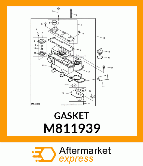 GASKET, BONNET M811939