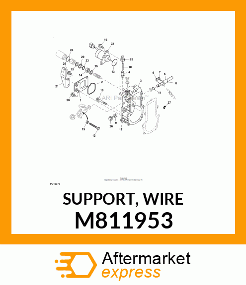 SUPPORT, WIRE M811953