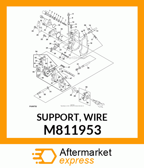 SUPPORT, WIRE M811953