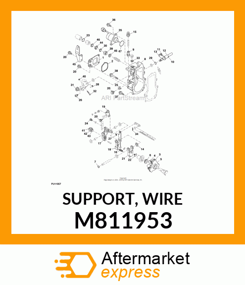 SUPPORT, WIRE M811953