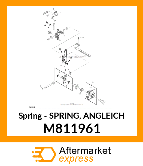 Spring - SPRING, ANGLEICH M811961