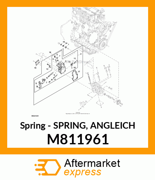 Spring - SPRING, ANGLEICH M811961