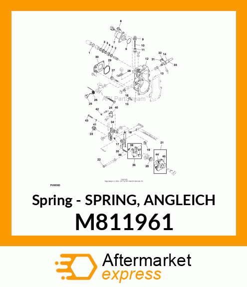 Spring - SPRING, ANGLEICH M811961