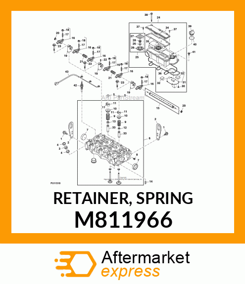 RETAINER, SPRING M811966