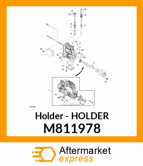 Holder - HOLDER M811978