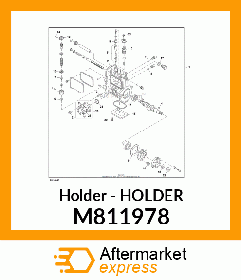 Holder - HOLDER M811978