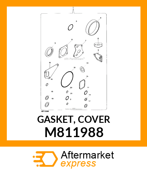 GASKET, COVER M811988