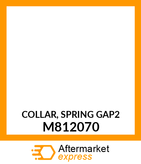 COLLAR, SPRING GAP2 M812070