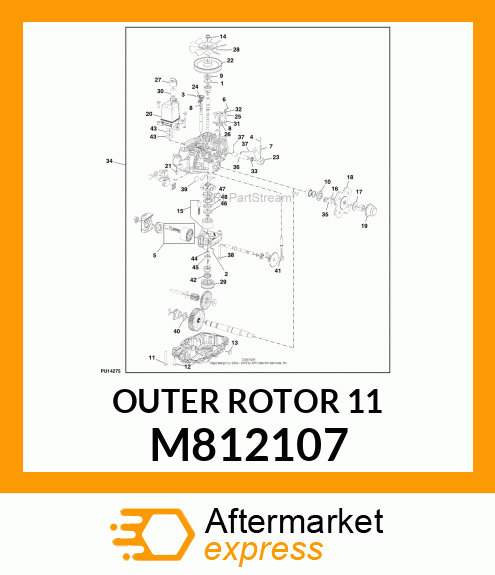OUTER ROTOR 11 M812107