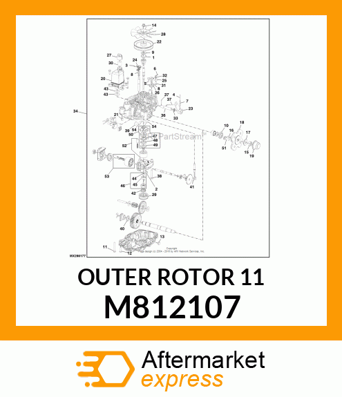 OUTER ROTOR 11 M812107