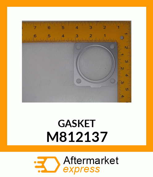 GASKET, SILENCER M812137