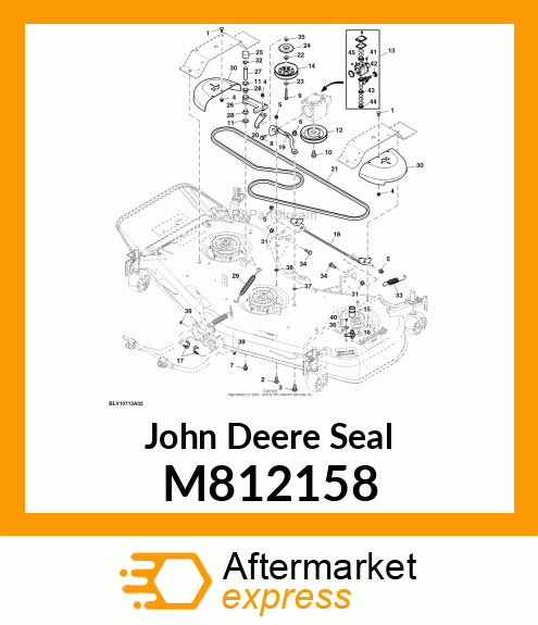 SEAL, OIL SEAL M812158