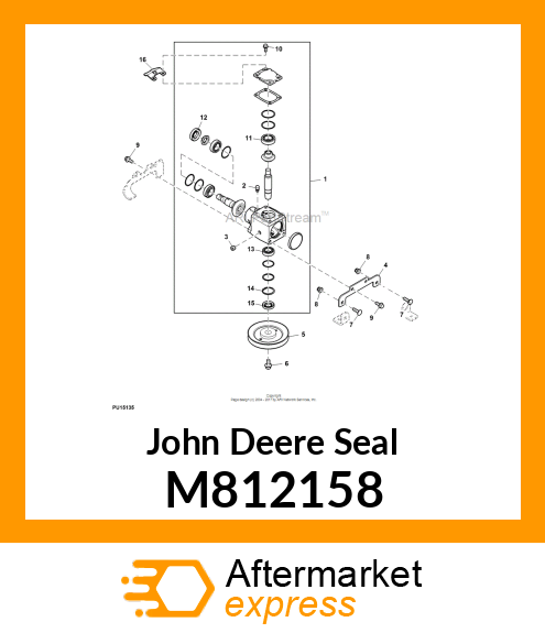 SEAL, OIL SEAL M812158