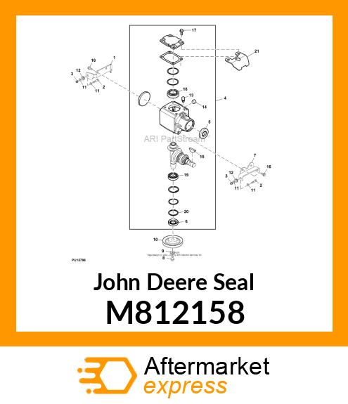 SEAL, OIL SEAL M812158