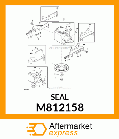 SEAL, OIL SEAL M812158