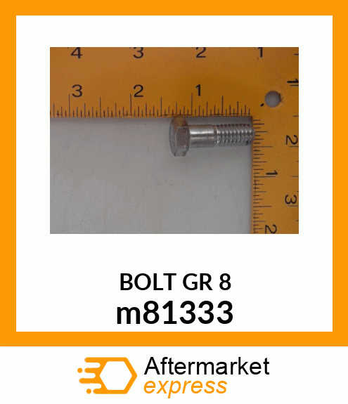 SCREW, HEX HEAD m81333