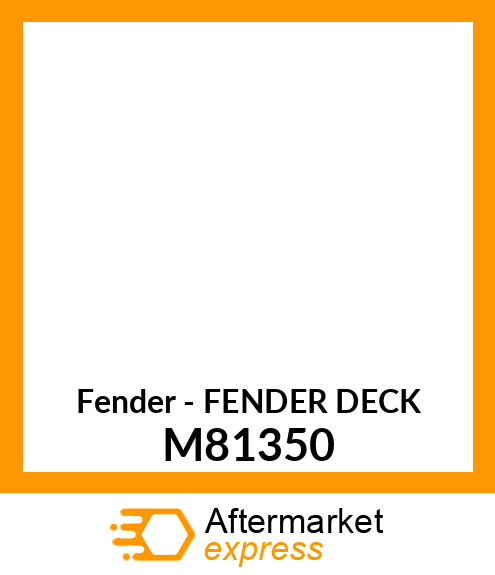 Fender - FENDER DECK M81350