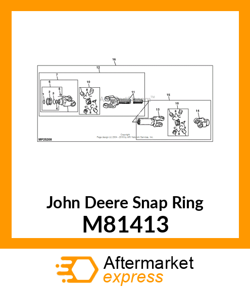 RING, INTERNAL RETAINING M81413