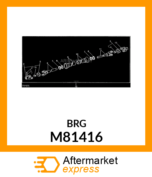 Bearing M81416