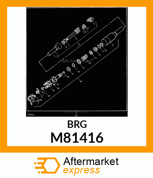 Bearing M81416