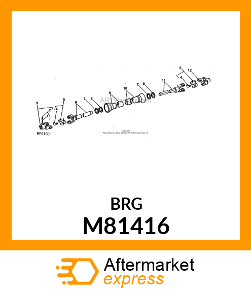 Bearing M81416