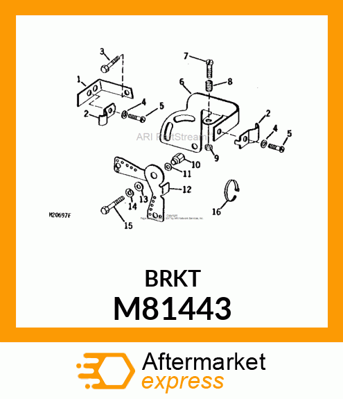 Bracket M81443