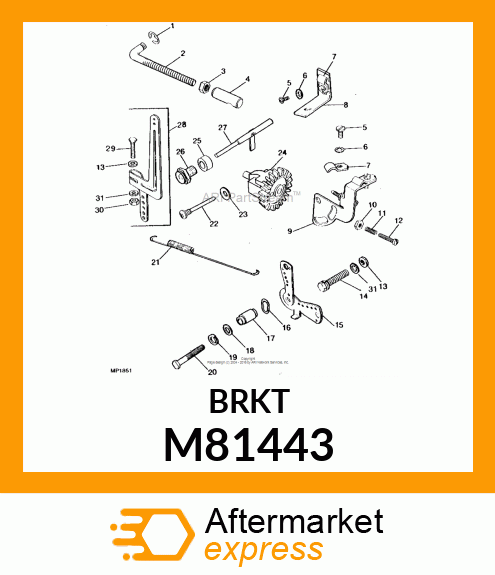 Bracket M81443