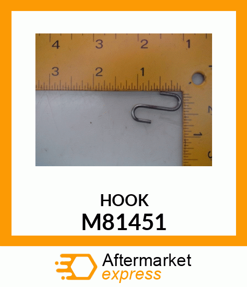 Hook - HOOK M81451