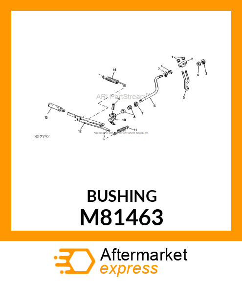 BEARING, STEERING SHAFT M81463