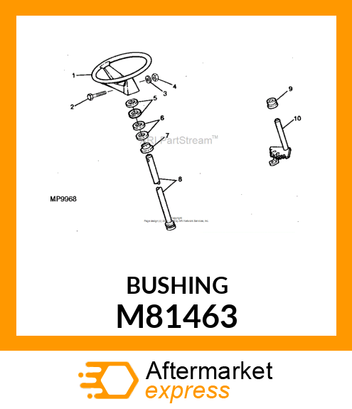 BEARING, STEERING SHAFT M81463