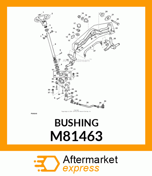 BEARING, STEERING SHAFT M81463