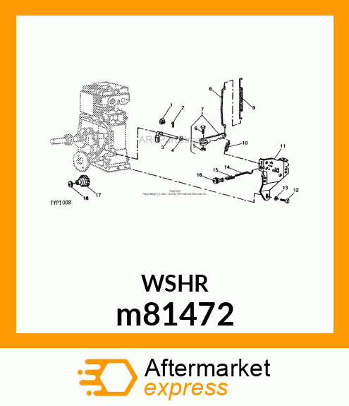 WASHER (.360 DIA.) m81472