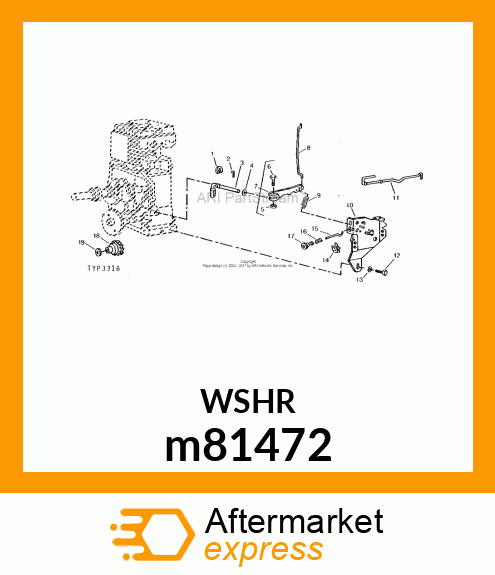 WASHER (.360 DIA.) m81472