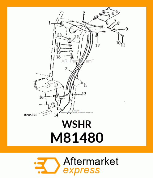 Washer - WASHER, .344 I.D. X 1.30 HEX (Part is Obsolete) M81480