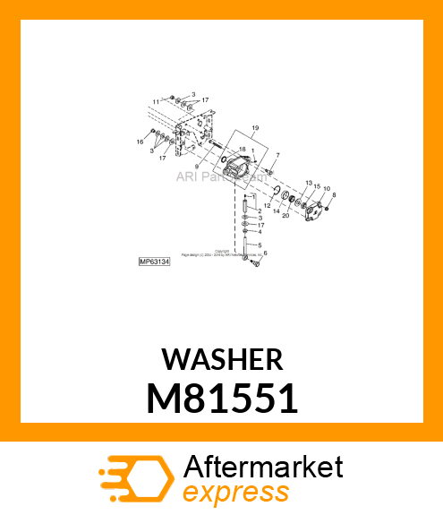 WASHER M81551