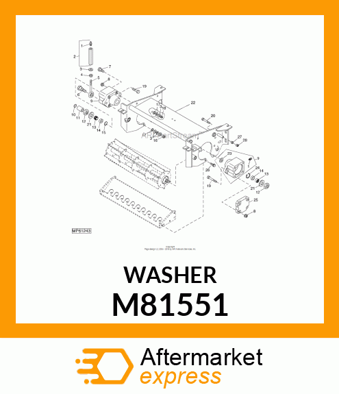 WASHER M81551