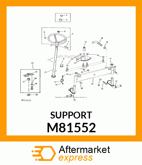 Mount Bearing M81552