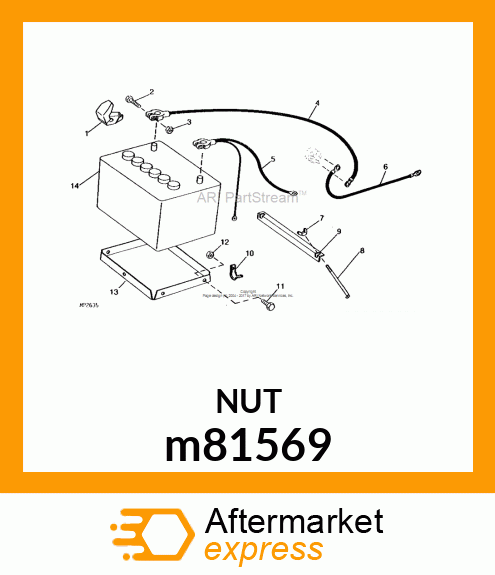 NUT, HEX m81569