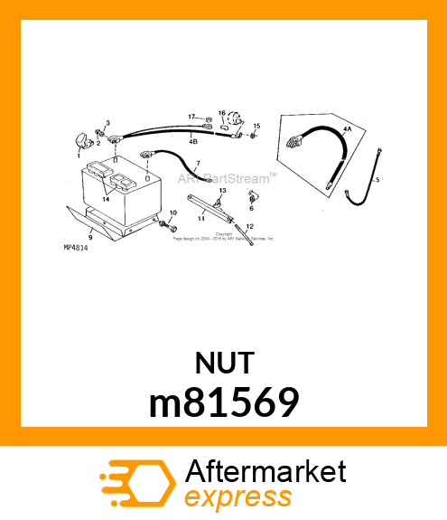 NUT, HEX m81569