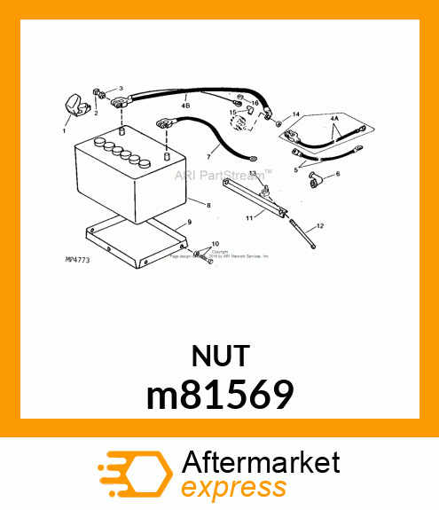 NUT, HEX m81569