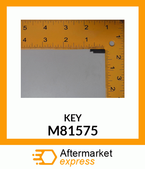 Shaft Key M81575